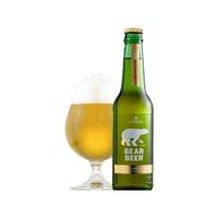 BearBeer 豪铂熊 拉格啤酒 330ml*6瓶