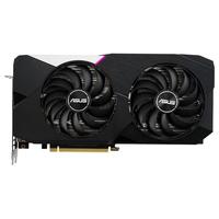 ASUS 华硕 DUAL GeForce RTX 3060 Ti-O8G-V2 LHR版 显卡 8GB 黑色