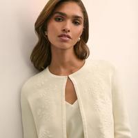  Brooks Brothers/布克兄弟 羊毛棉混纺 女士开衫