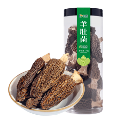 首粮 山珍干菌羊肚菌榛蘑香菇黑木耳鹿茸菌干货特产煲汤家庭装88g