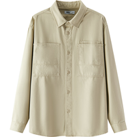 Semir/森马 纯棉斜纹 男士长袖衬衫