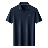 MONTAGUT/梦特娇 15%冰舒蚕丝 男士polo衫