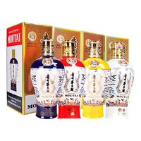 MOUTAI 茅台 中信金陵 蓝+红+黄+白 53%vol 酱香型白酒 500ml*4瓶 组合套装