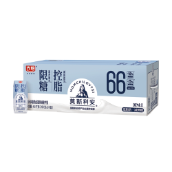 光明 莫斯利安原味限糖控脂酸奶200g*24盒