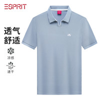 Esprit 男士短袖POLO衫 宽松翻领