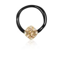 阿吉豆 AJIDOU发饰女款香槟金色闪耀时尚通勤感马尾发绳