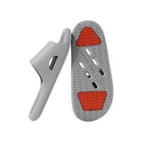 Chokichoki 100%EVA材质老人孕妇防滑居家拖鞋透气疏水 灰色