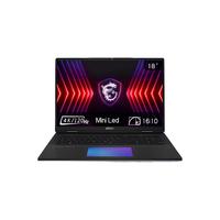  MSI/微星 4K MiniLED广色域 电竞游戏笔记本电脑  发烧级游戏光线追踪显卡 无机械硬盘 i9-14900HX 3840*2400 黑色 120Hz 64GB 2TB