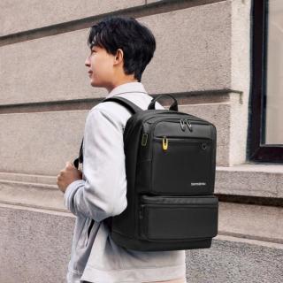 新秀丽 男女款织物双肩包 36B*09003 黑色