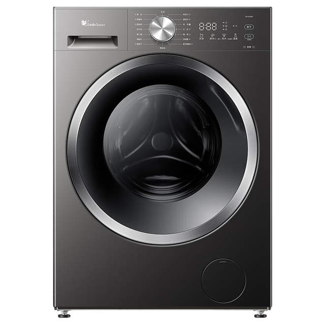 小天鹅 TG10V28T洗衣机滚筒全自动10公斤家用纯平自由嵌1.21超高洗净比变频一级能效健康除螨洗