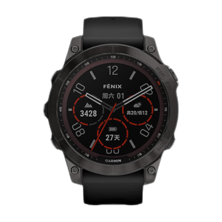 GARMIN/佳明 fenix7+RDP 太阳能心率血氧 户外运动手表