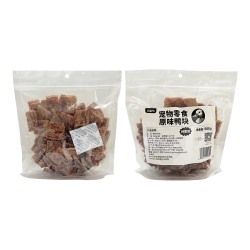 卡尔 训练磨牙励 狗狗零食 原味鸭肉块400g