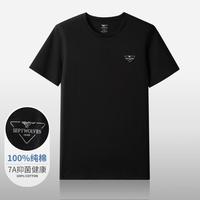  SEPTWOLVES/七匹狼 100%纯棉 男士T恤