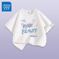 JEANSWEST/真维斯 绣花 女童套装