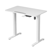  JOYSEEKER 可折叠翻转 电动升降桌 G5白88*50气动升降折叠移动
