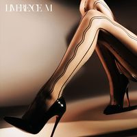 Limerence M 「电波」性感油亮针织蕾丝提花一体丝袜春超薄连裤袜