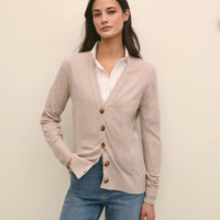 Brooks Brothers 女士针织衫 Silk Marled Knit Relaxed Cardigan