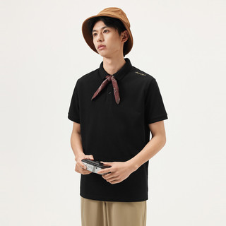  gxgjeans 肩部绣花 男士Polo衫