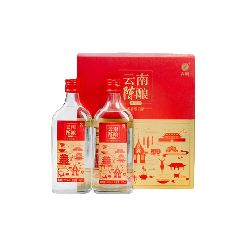  品斛 纯粮 米香型基酒  包装 53度 450