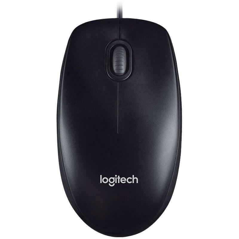  logitech/罗技 M100R 舒适手感 有线鼠标