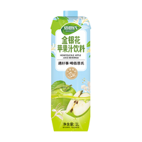  BAIENSHI/佰恩氏 0添加剂 复合果汁饮品 【干净好喝】金银花苹果汁1L/瓶