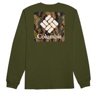  Columbia/哥伦比亚 树皮图案 男士长袖T恤