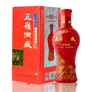  五岭 洞藏 浓香型白酒  单瓶装 42%vol 250mL