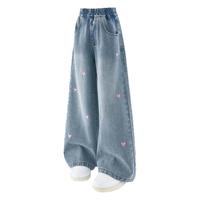  Disney/迪士尼 刺绣 女童牛仔裤