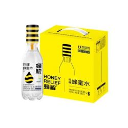 HONEY RELIEF 蜂蜜柠檬水 0脂饮料饮品360g*6瓶整箱装