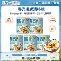 春光 海南特产椰奶清补凉200G罐头椰奶清爽水果谷物杂粮