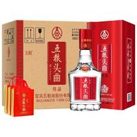 WU LIANG CHUN 五粮醇 臻选6 40%vol 浓香型白酒 500ml*6瓶 整箱装