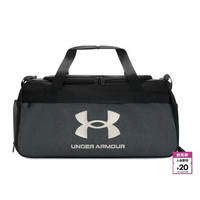 安德玛 官方UA Loudon男女小号运动旅行包Under Armour1360463 黑色002 均码