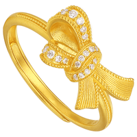  CHJ JEWELLERY/潮宏基 花丝工艺 女士戒指