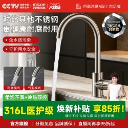 四季沐歌 不锈钢 厨房龙头
