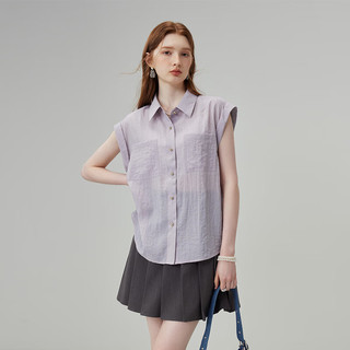  FANSILANEN/范思蓝恩 法式通勤慵懒感 女士衬衫