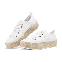  SKECHERS/斯凯奇 透气轻盈 女士帆布鞋