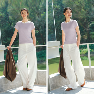  Semir/森马 提花 女士T恤