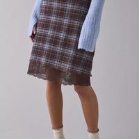 urban outfitters 蕾丝装饰 女士半身裙