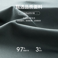  YALU/雅鹿 冰丝材质 男士Polo衫 XL (180) 【140斤-155斤】 哈青色