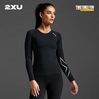  2XU 透气排汗速干 女士紧身衣 黑/银 S