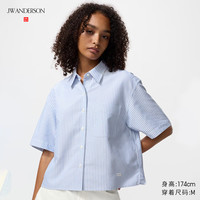  UNIQLO/优衣库 女士短袖衬衫