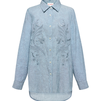  EP YAYING/雅莹 珠片刺绣 女士衬衫外套