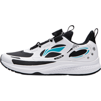 LI-NING/李宁 减震 儿童跑步鞋 标准白/黑色 34
