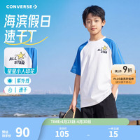 匡威 插肩袖 儿童短袖T恤