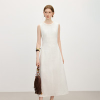  FANSILANEN/范思蓝恩 亚麻 女士连衣裙