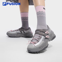 FILA 厚底增高 女士凉鞋