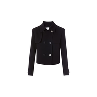  LANCY FROM25/朗姿 复古短款箱型 女士外套