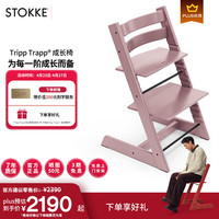 STOKKE 成长椅源自欧洲宝宝TT餐椅多功能儿童餐椅家用餐椅 石楠紫单椅