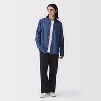 無印良品 MUJI 弹力 男士工装裤