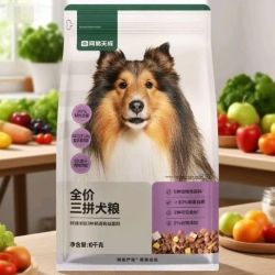 网易严选 三拼全价犬粮狗粮 鲜肉冻干 10kg